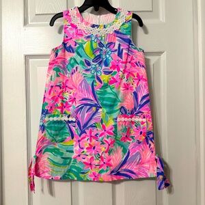 Lilly Pulitzer Girls Classic Shift Sz 5